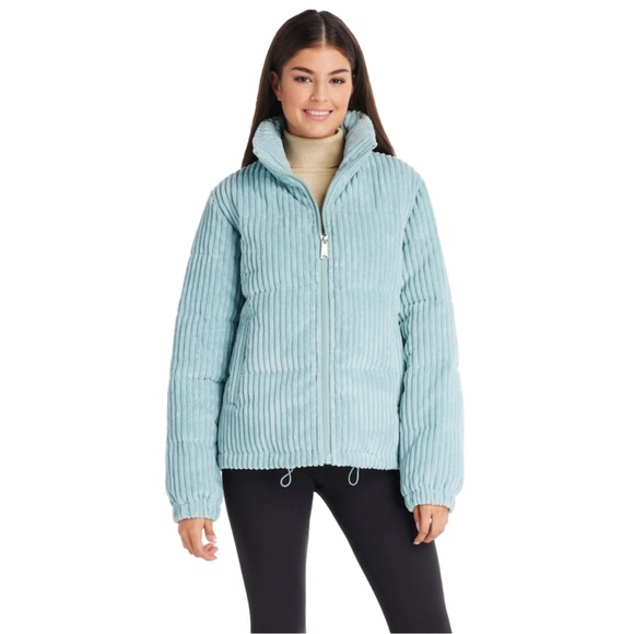Koolaburra Women's Blue Puffer Jacket - Picture 1 of 5